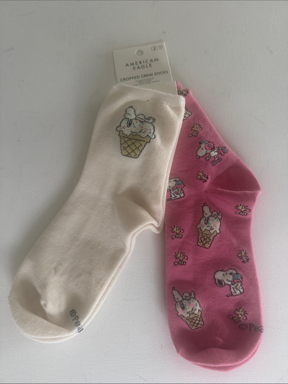 Snoopy Socks Womens American Eagle 2 Pack
